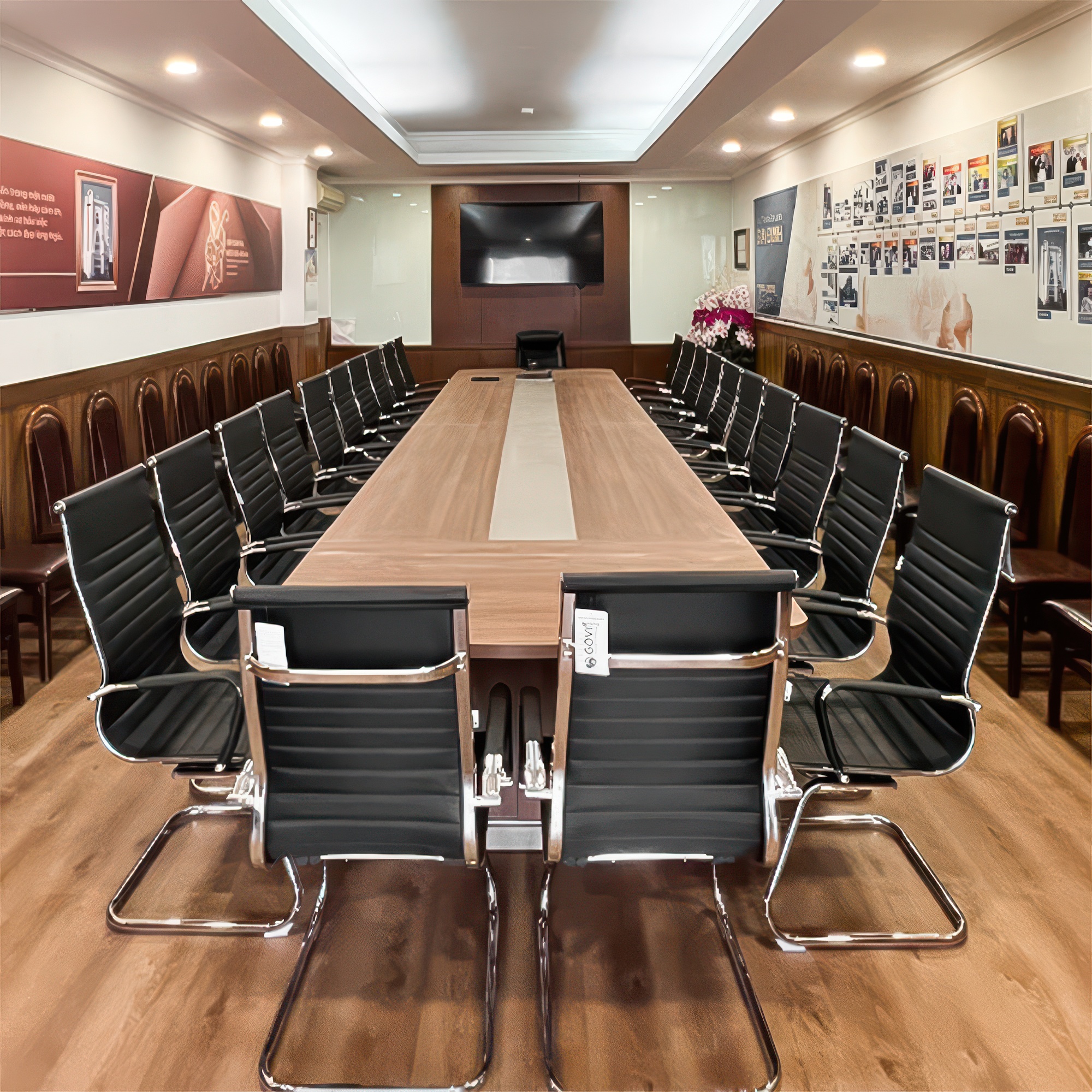 bàn họp dài nội thất văn phòng