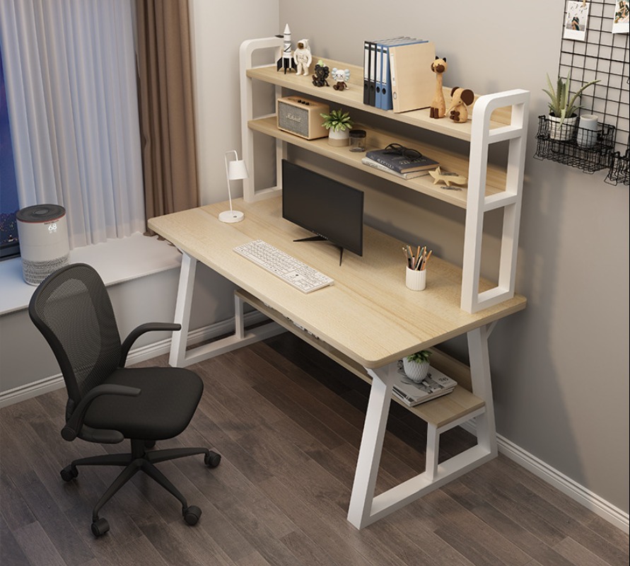 một góc làm việc gọn gàng, tối giản