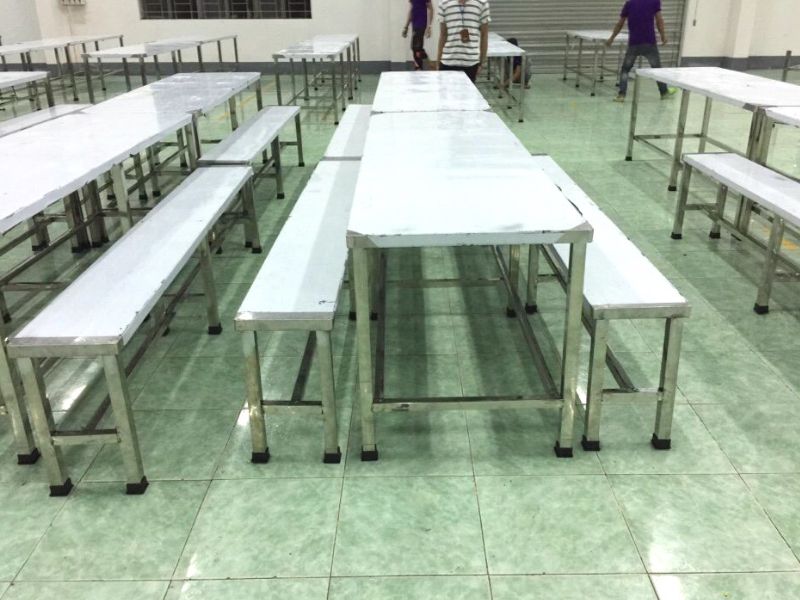 Bàn Ăn Công Nghiệp Inox