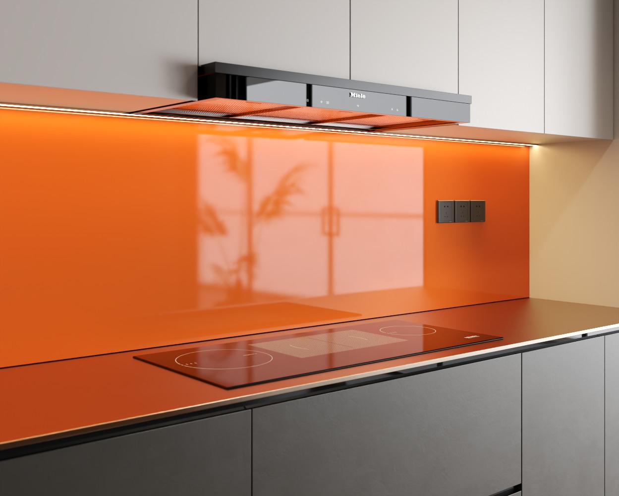 Vì sao cần lựa chọn màu kính bếp phù hợp?