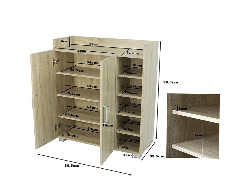 Tủ giày MDF chống ẩm